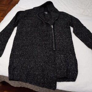 H&M Black Sweater Jacket
